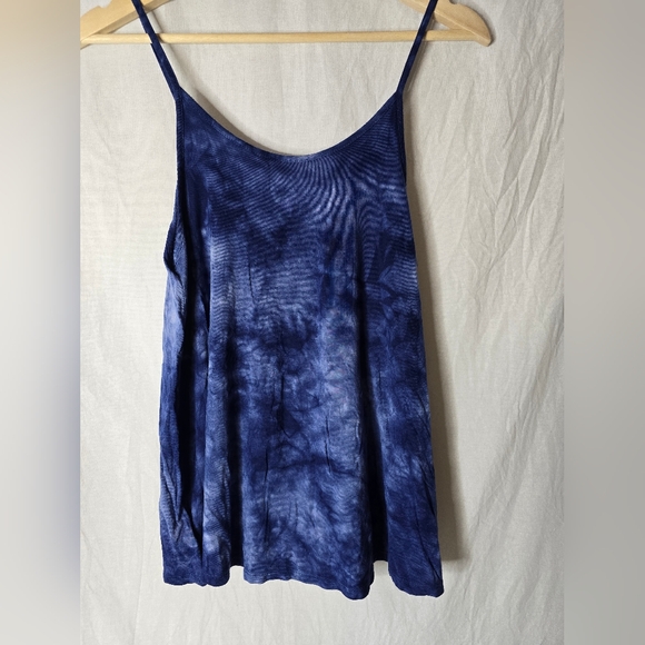 American Eagle Outfitters T-Shirt Women’s Soft and Sexy blue Tie Dye Sz Small - Picture 6 of 6